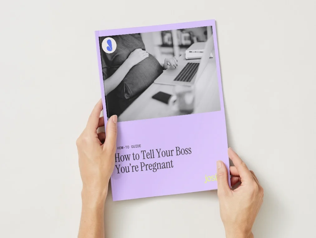 how to tell your boss you're pregnant