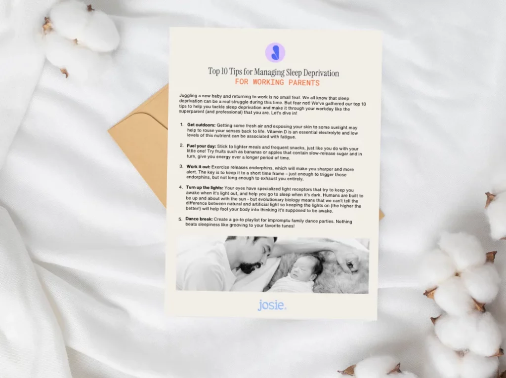 managing sleep deprivation